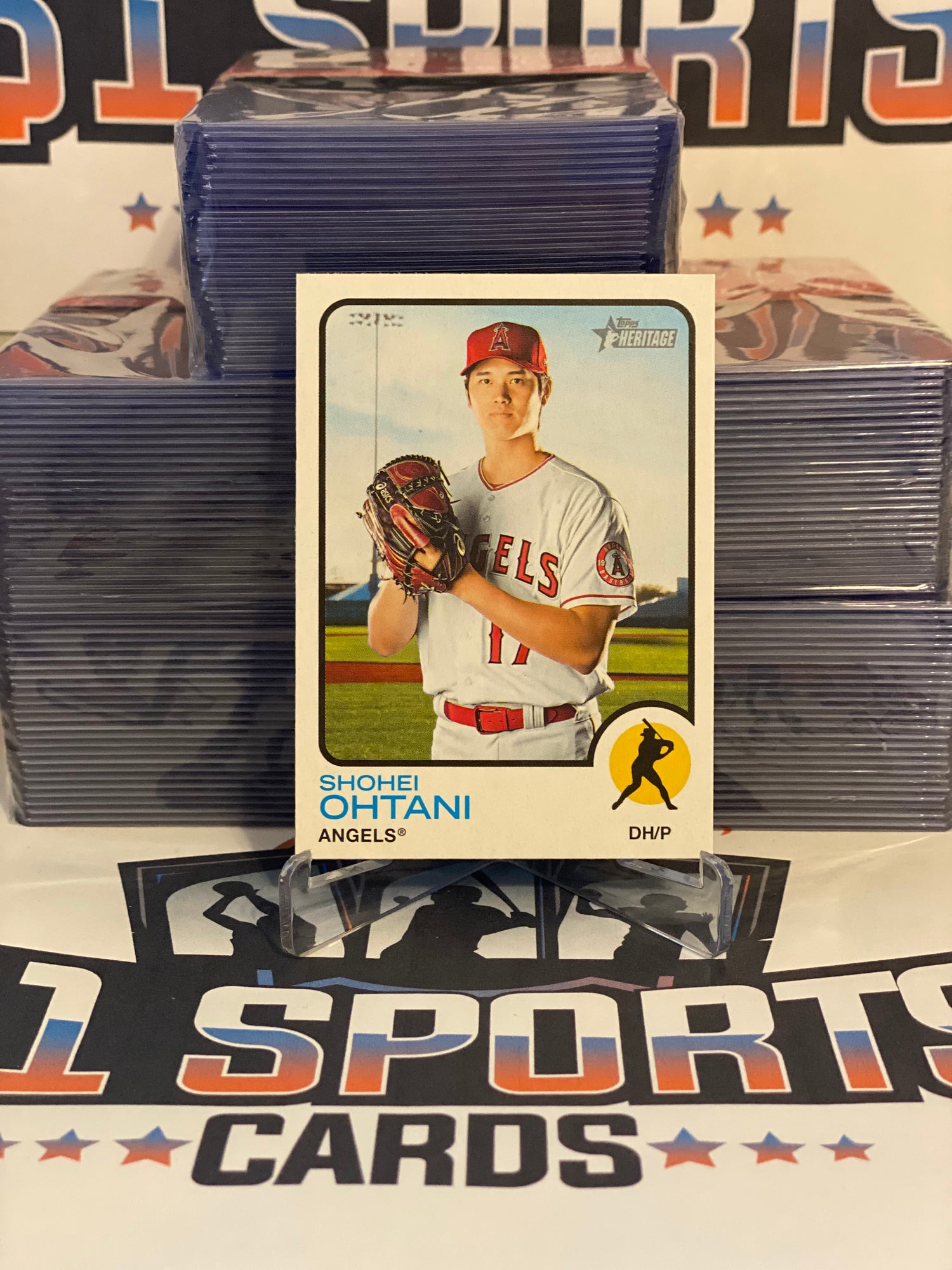 2022 Topps Heritage Shohei Ohtani #150