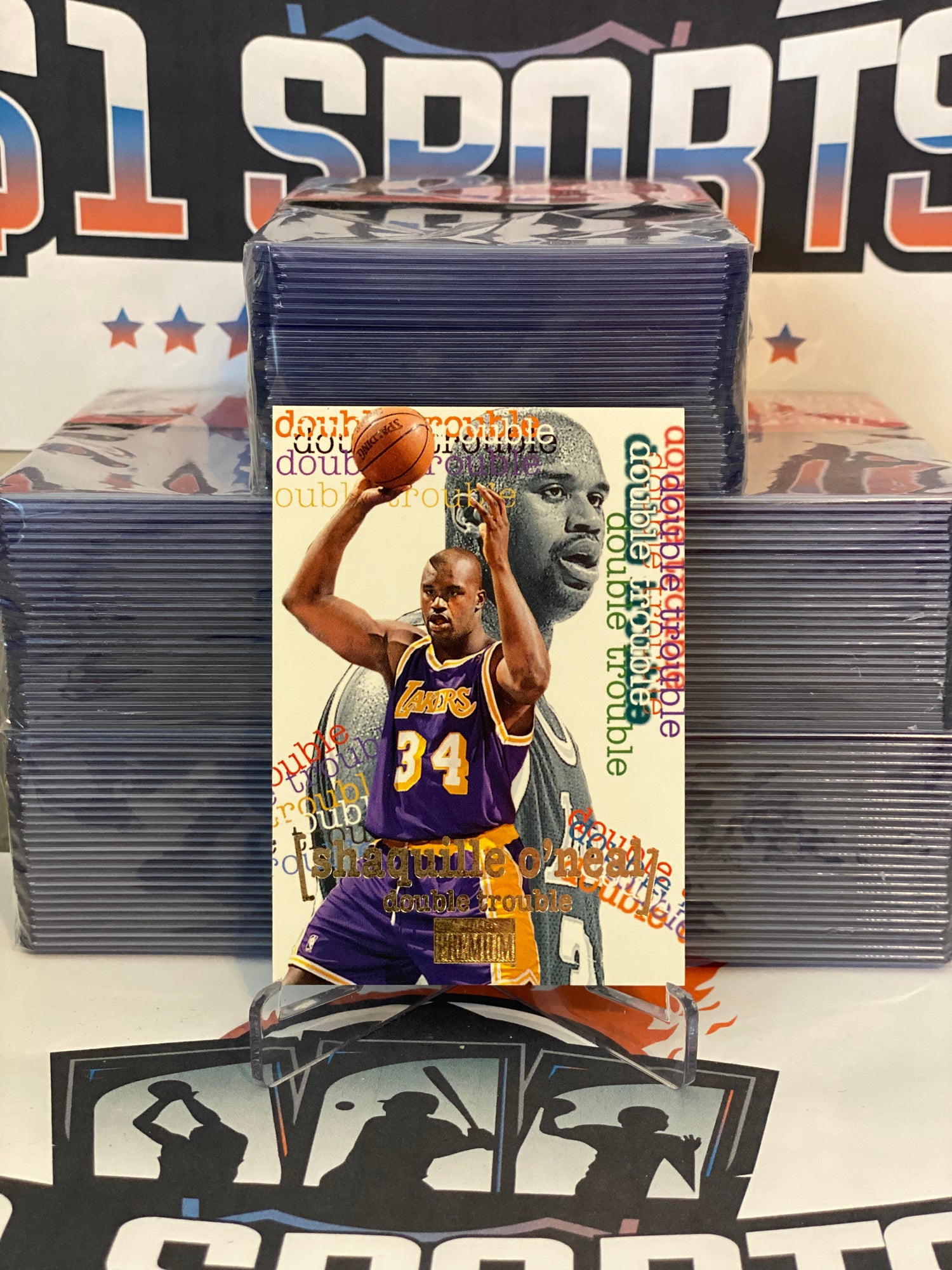 1997 Skybox Premium (Double Trouble) Shaquille O'Neal #274