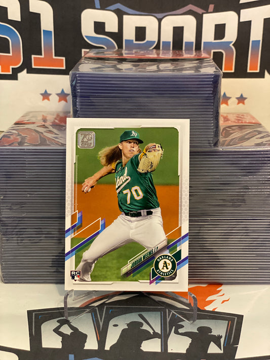 2021 Topps Jordan Weems Rookie #570
