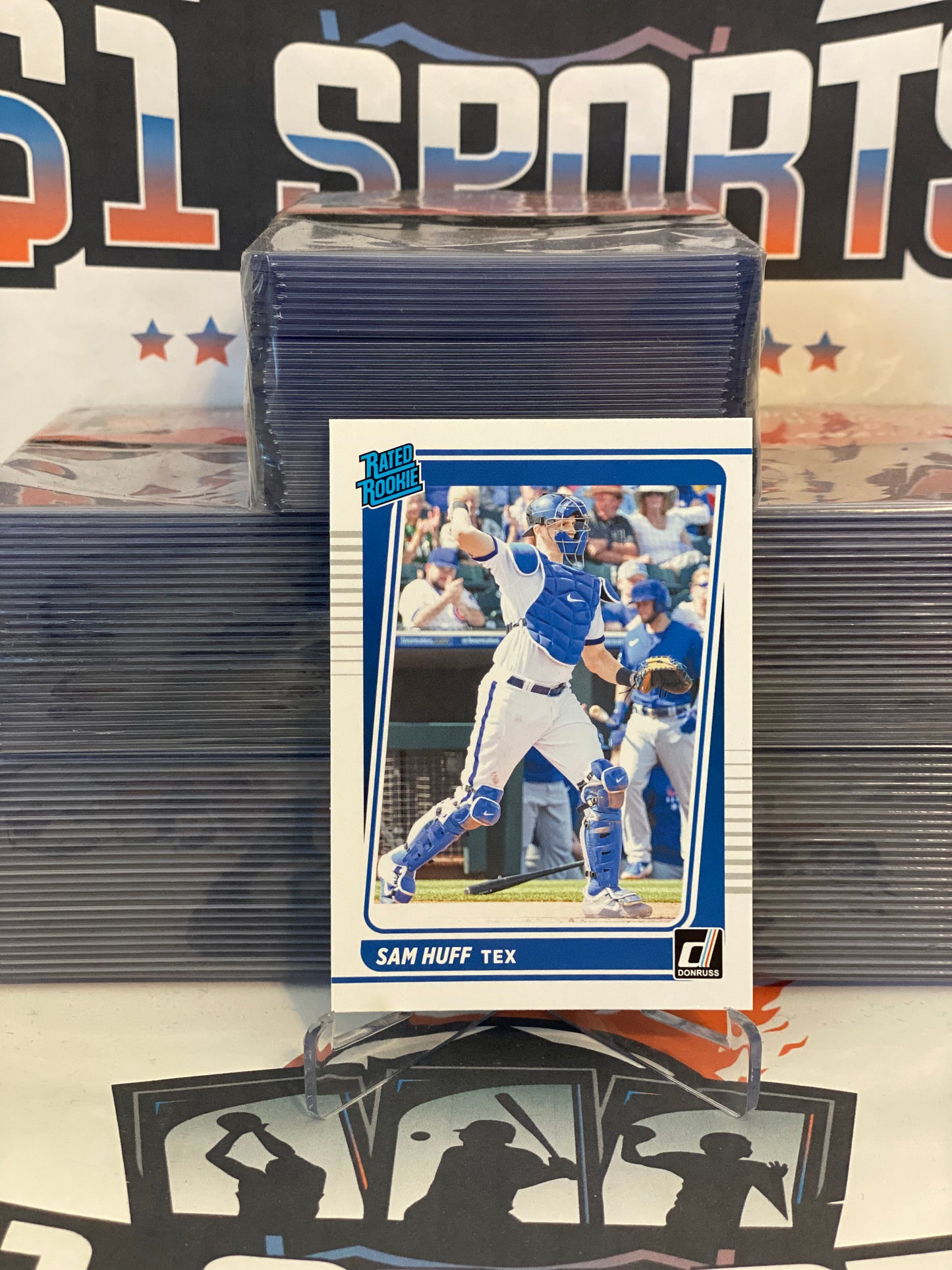 2021 Donruss (Rated Rookie) Sam Huff #44