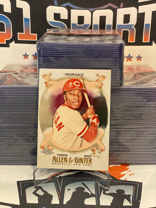 2021 Topps Allen & Ginter Chrome Joe Morgan #209