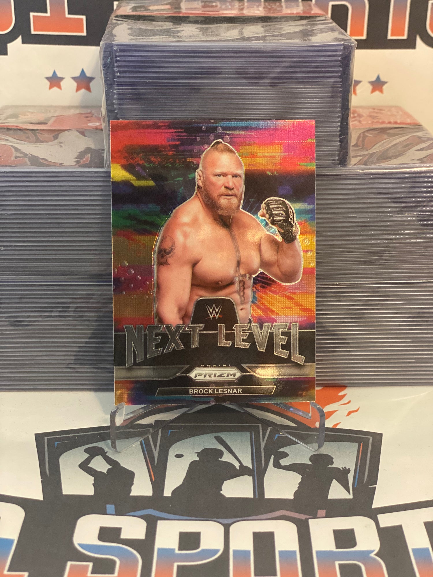 2022 Panini Prizm WWE (Next Level) Brock Lesnar #11