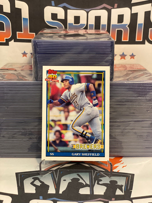 1991 Topps (2nd Year) Gary Sheffield #68