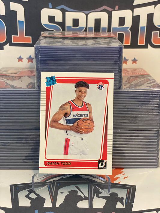 2021 Donruss (Rated Rookie) Isaiah Todd #237