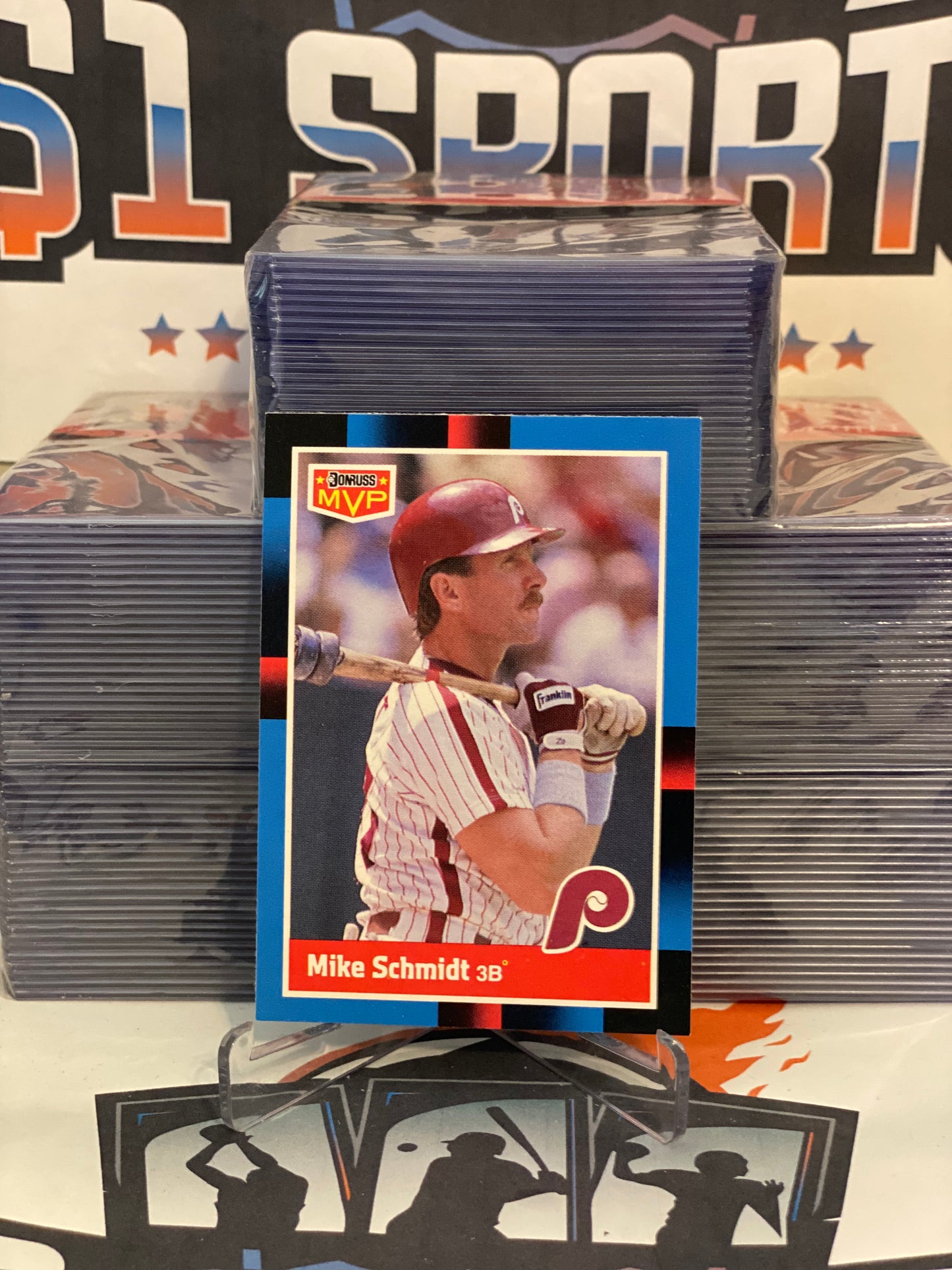 1988 Donruss (MVP) Mike Schmidt #BC-4