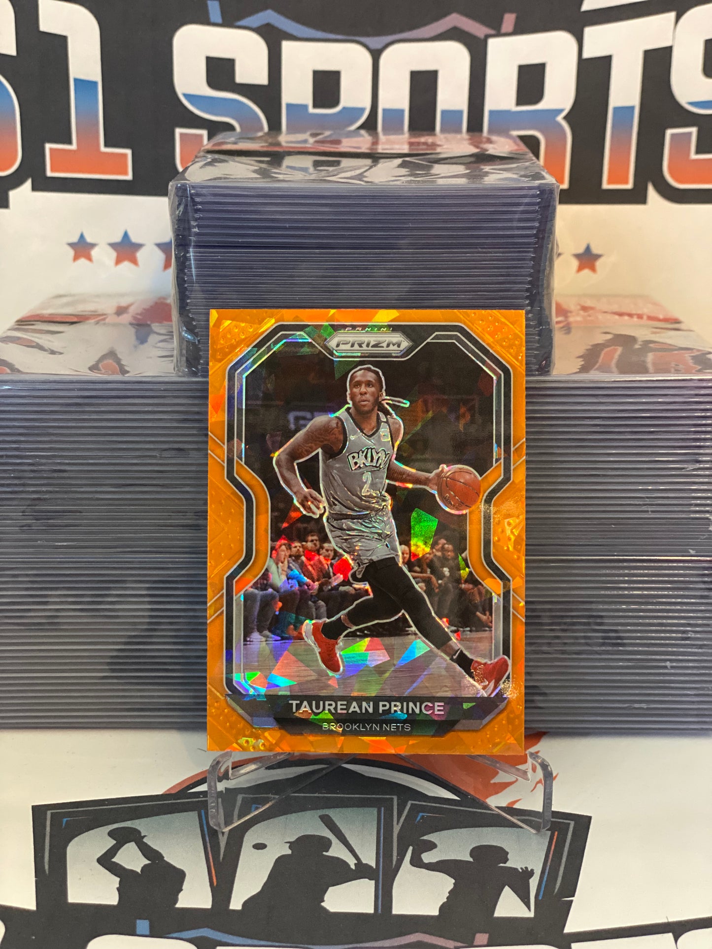 2020 Panini Prizm (Orange Ice Prizm) Taurean Prince #150