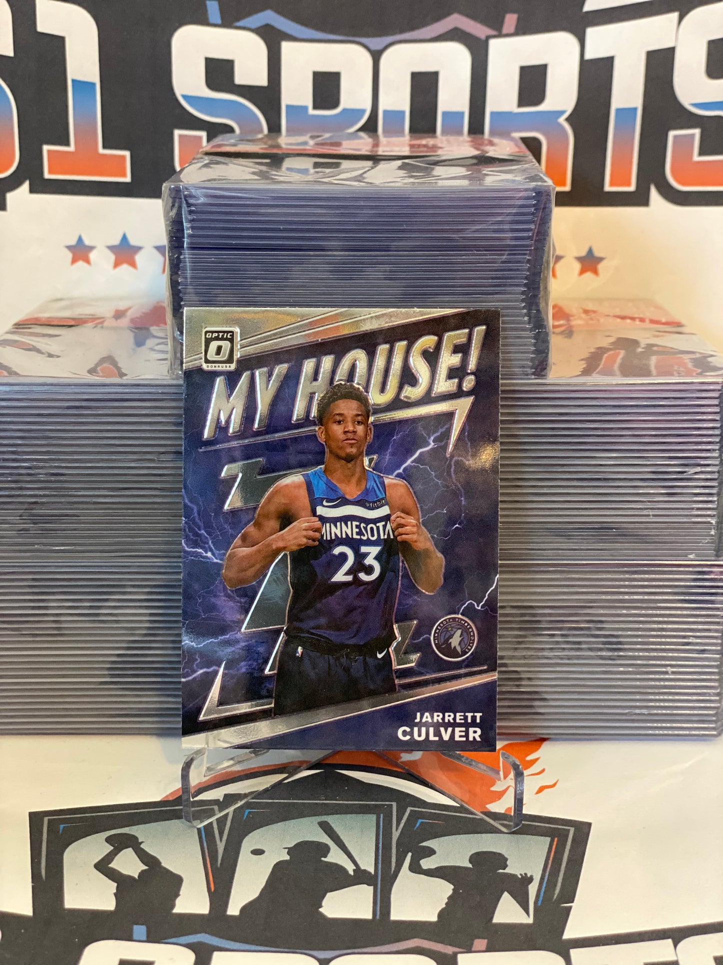 2019 Donruss Optic (My House) Jarrett Culver #19