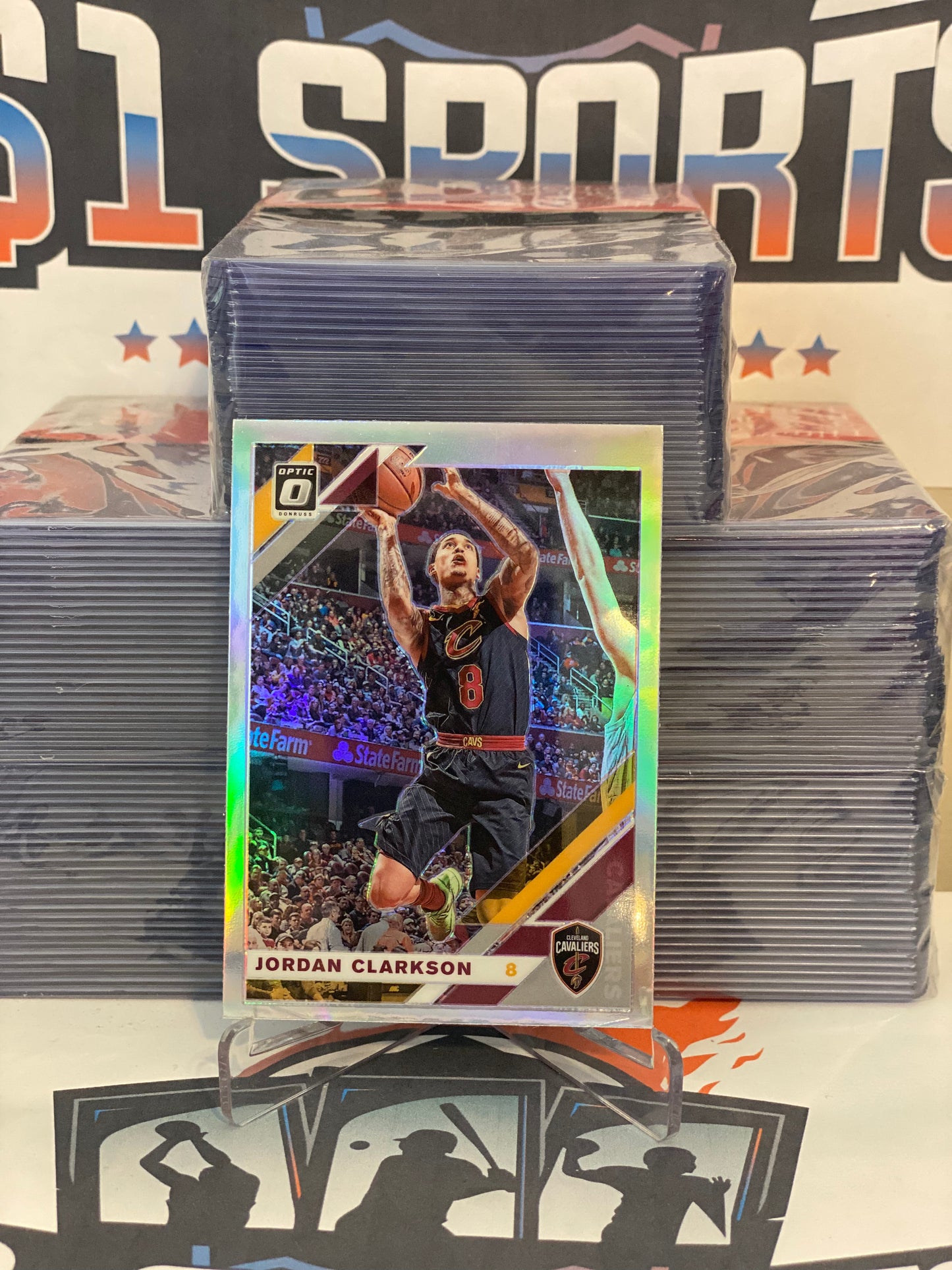 2019 Donruss Optic (Holo Prizm) Jordan Clarkson #144