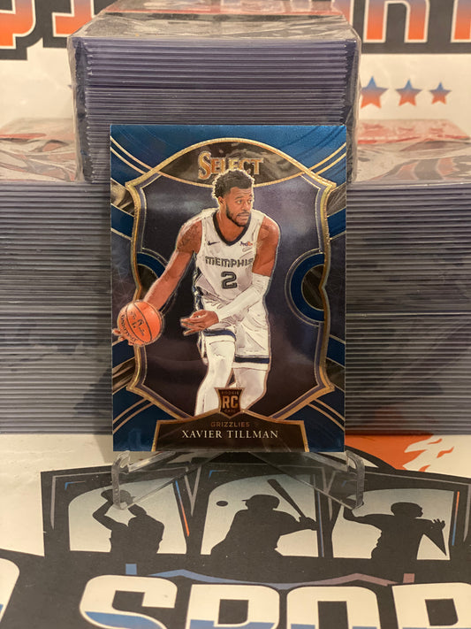 2020 Panini Select (Concourse) Xavier Tillman Rookie #95