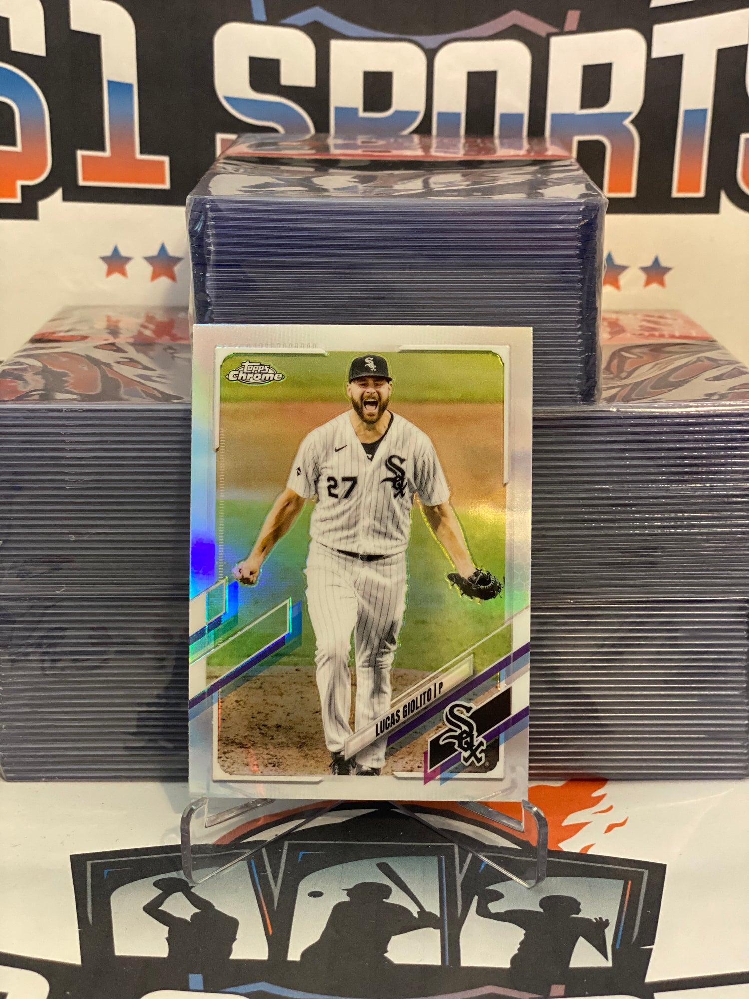 2021 Topps Chrome (Refractor) Lucas Giolito #163