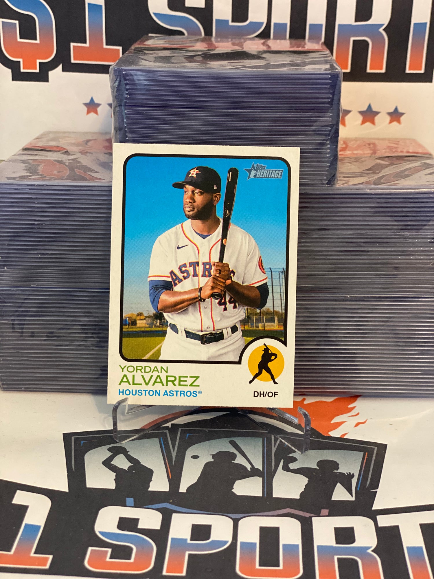 2022 Topps Heritage Yordan Alvarez #189