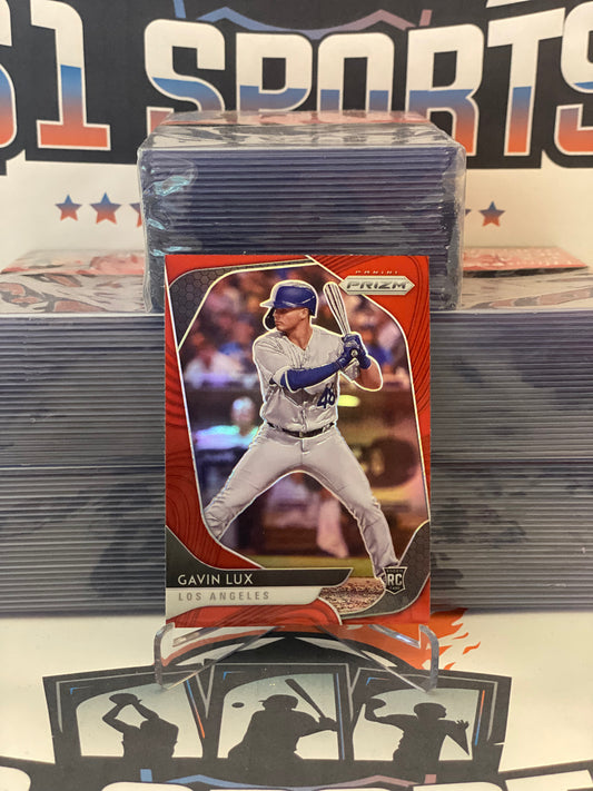 2020 Panini Prizm (Red Prizm) Gavin Lux Rookie #198