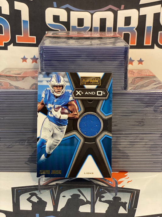 2013 Panini Playbook (Jersey Relic) Kerryon Johnson #7