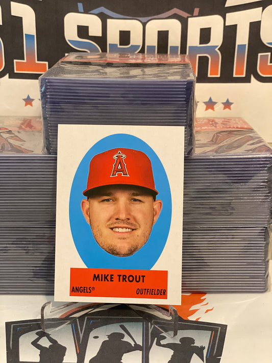 2021 Topps Archives (Peel Off) Mike Trout #69PO-1
