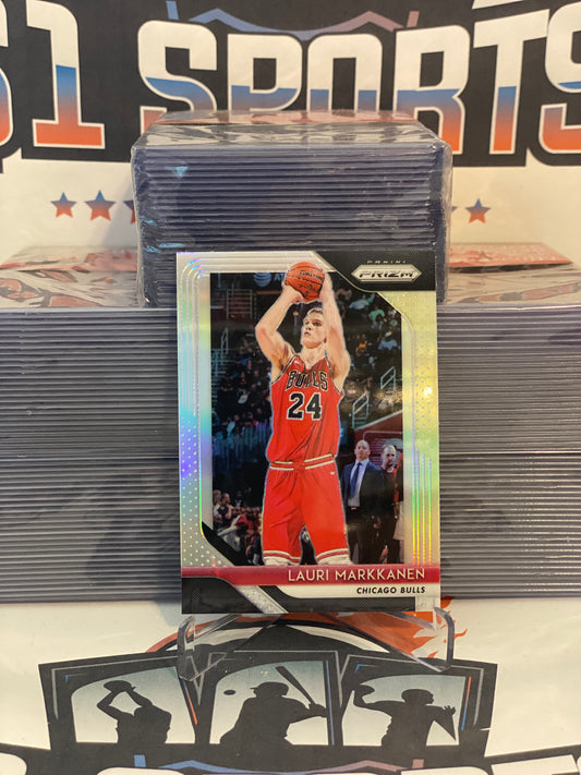 2018 Panini Prizm (Silver Prizm) Lauri Markkanen #110