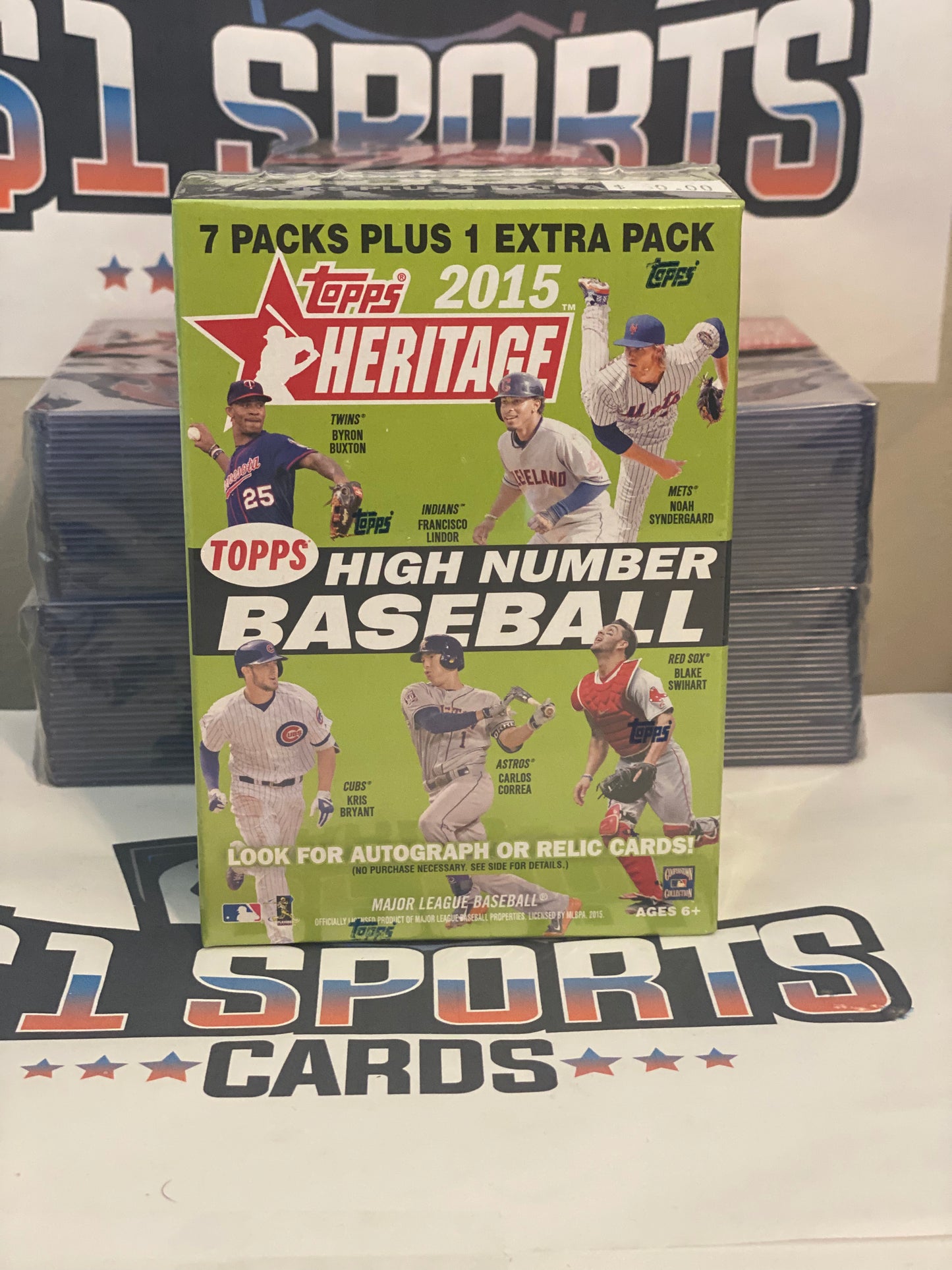 2015 Topps Heritage (High Number) MLB Baseball Blaster Box