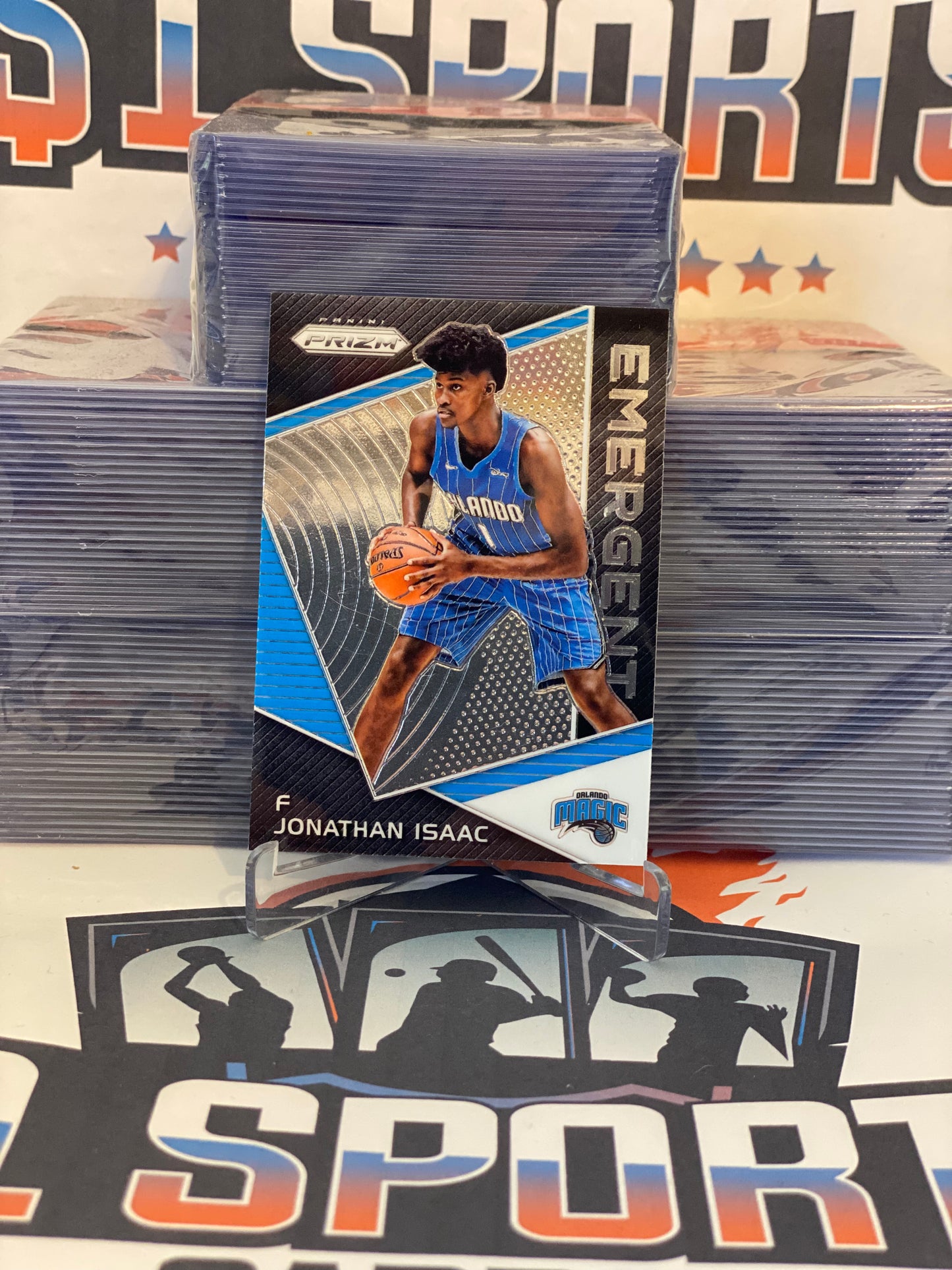2017 Panini Prizm (Emergent) Jonathan Isaac Rookie #EM-JON