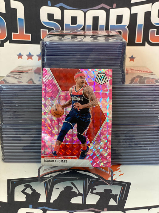 2019 Panini Mosaic (Pink Camo Prizm) Isaiah Thomas #152