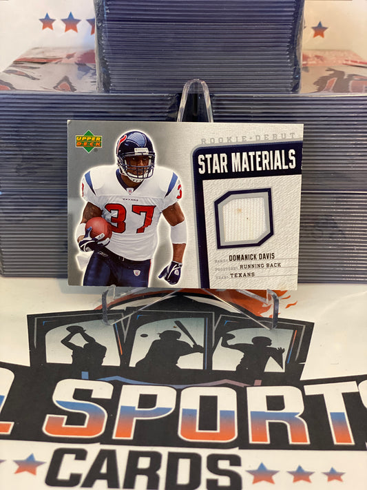 2006 Upper Deck (Star Materials Relic) Domanick Davis #SM-DD