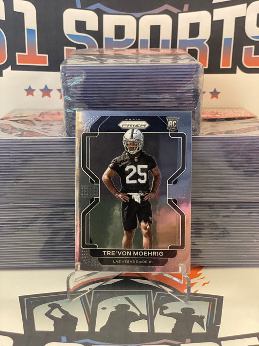 2021 Panini Prizm Tre'von Moehrig Rookie #393