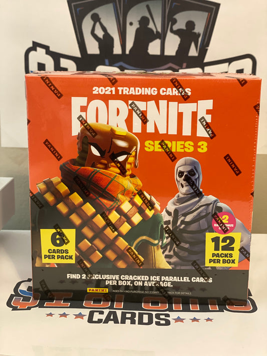 2021 Fortnite Game Series 3 Trading Card Mega Box