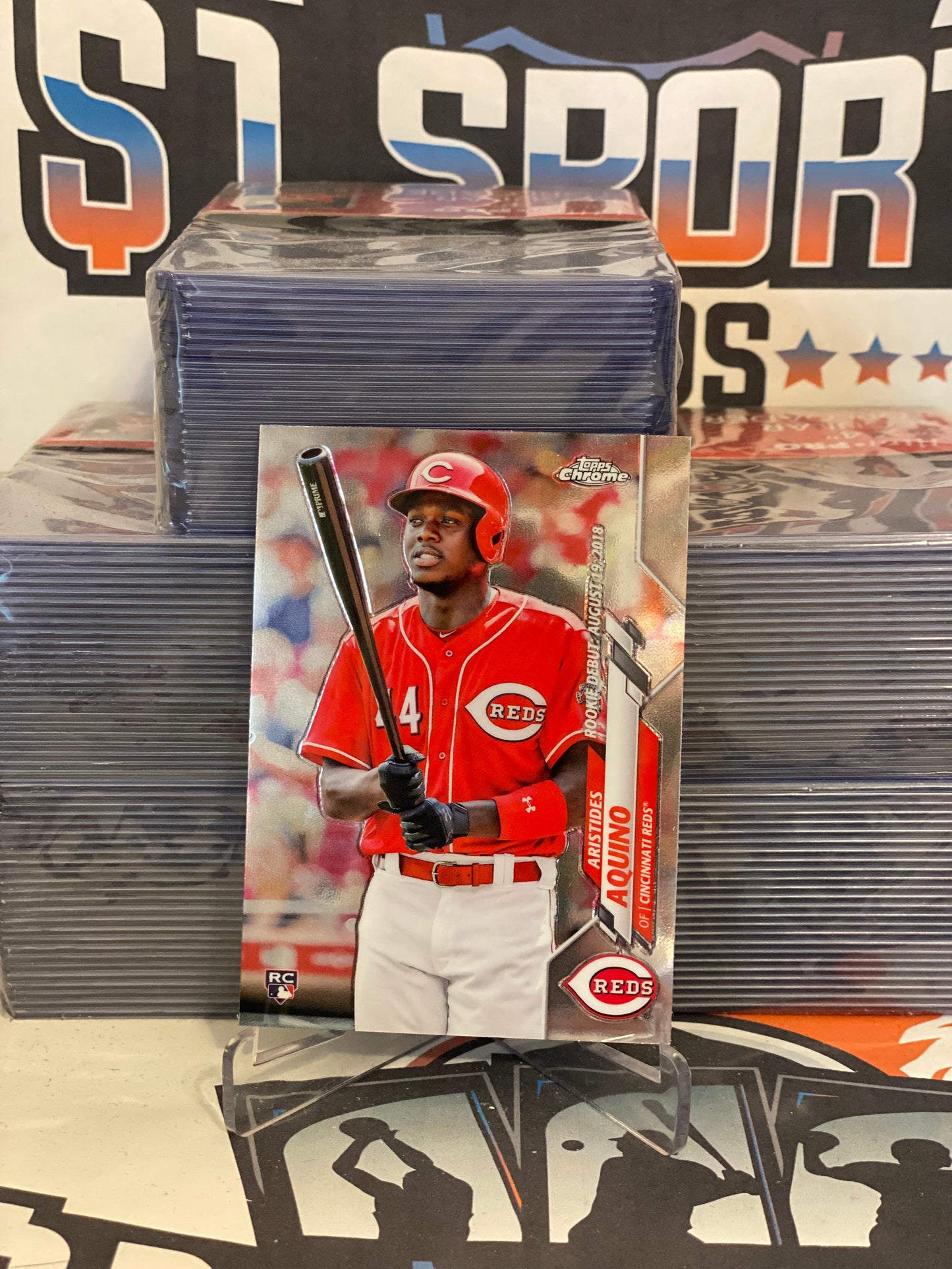 2020 Topps Chrome Update (MLB Debut) Aristides Aquino #U-57