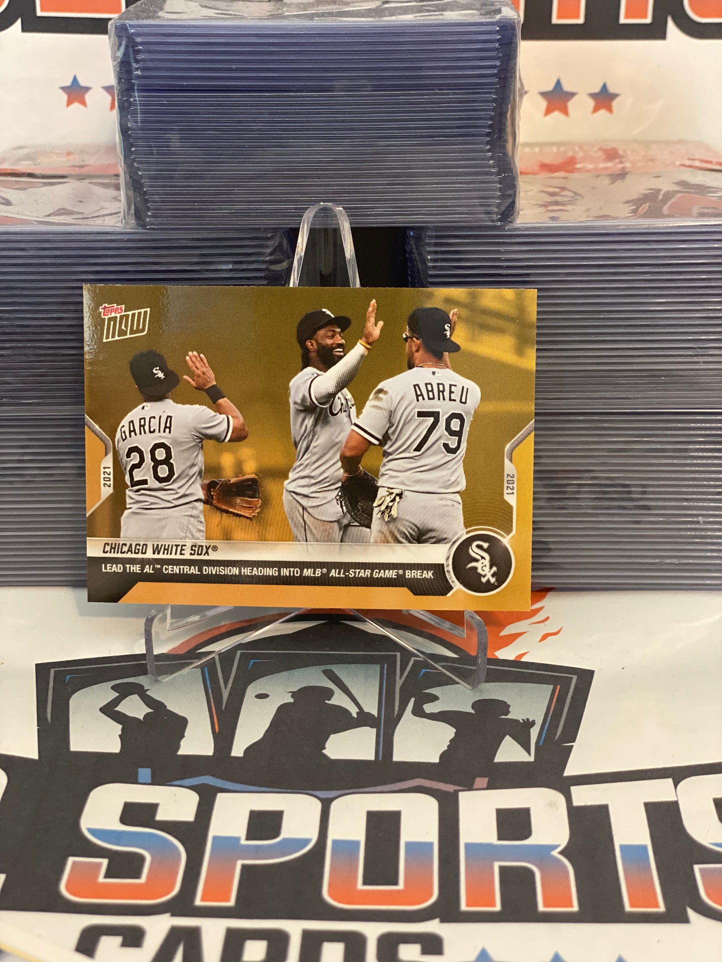 2021 Topps Now (Lead the A.L. Central into All-Star Break) Chicago White Sox #008-20