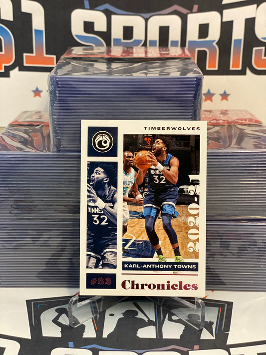 2020 Panini Chronicles (Pink) Karl-Anthony Towns #32