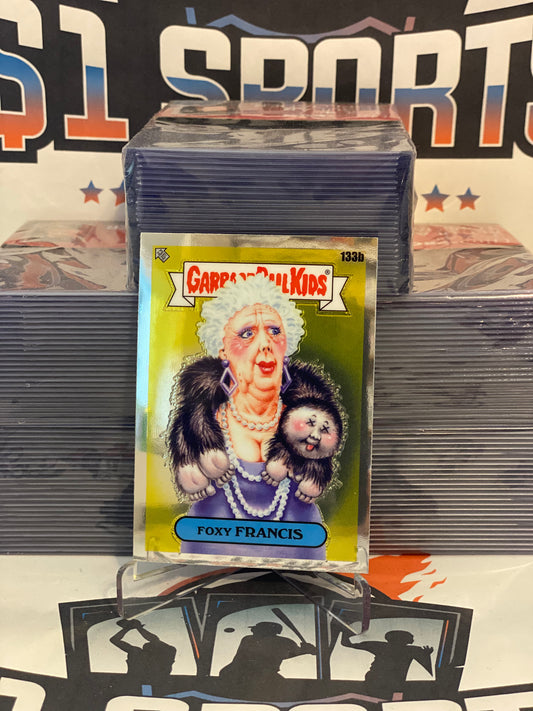 2021 Topps Garbage Pail Kids Chrome Series 4 Foxy Francis #133b