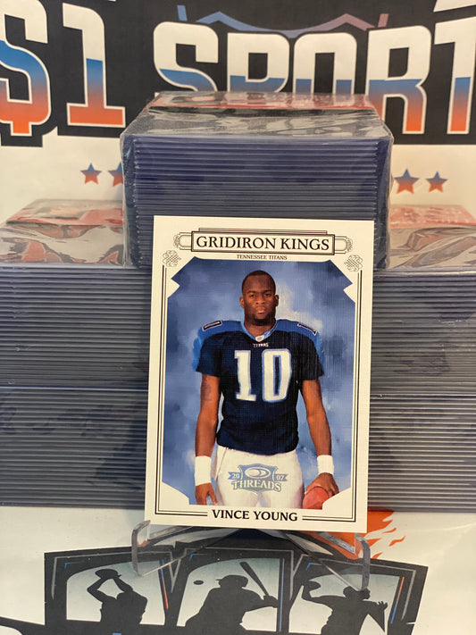 2007 Donruss Playoff (Gridiron Kings 090/250) Vince Young #PGK-45