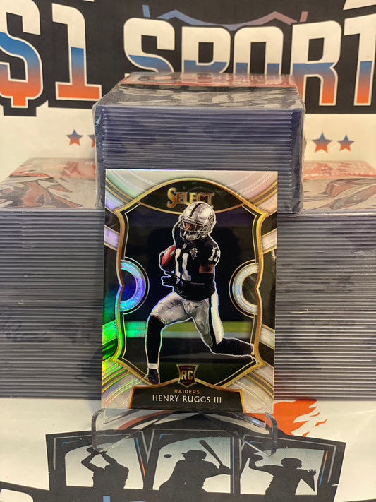 2020 Panini Select (Silver Prizm) Henry Ruggs III Rookie #58
