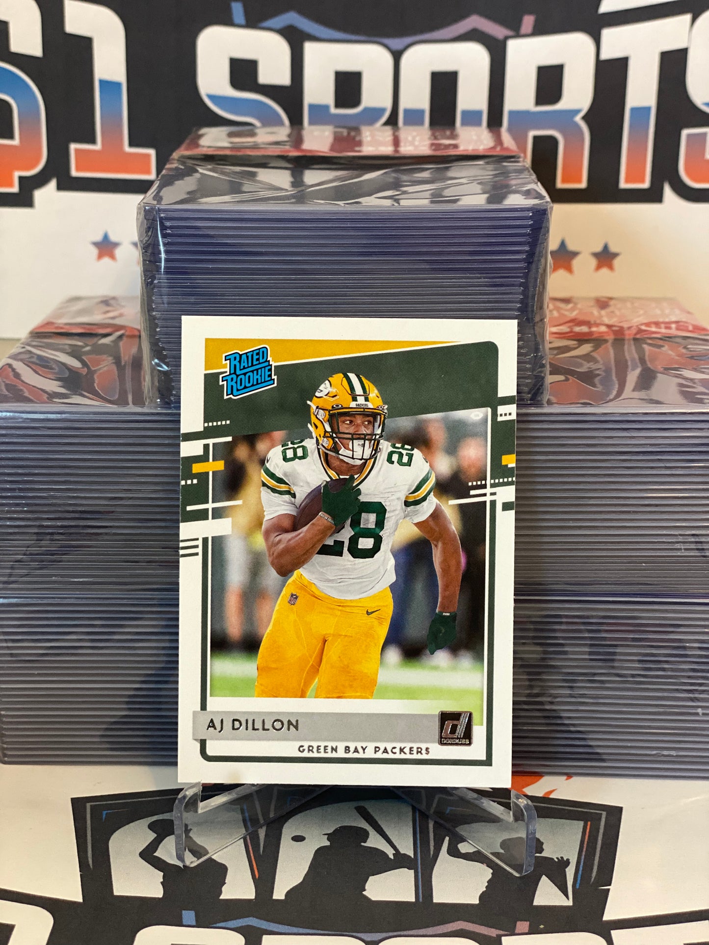 2020 Donruss (Rated Rookie) AJ Dillon #324