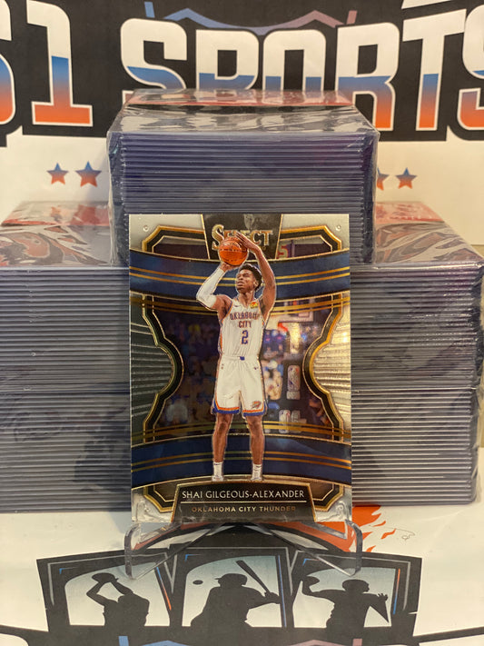 2019 Panini Select (2nd Year) Shai Gilgeous-Alexander #81