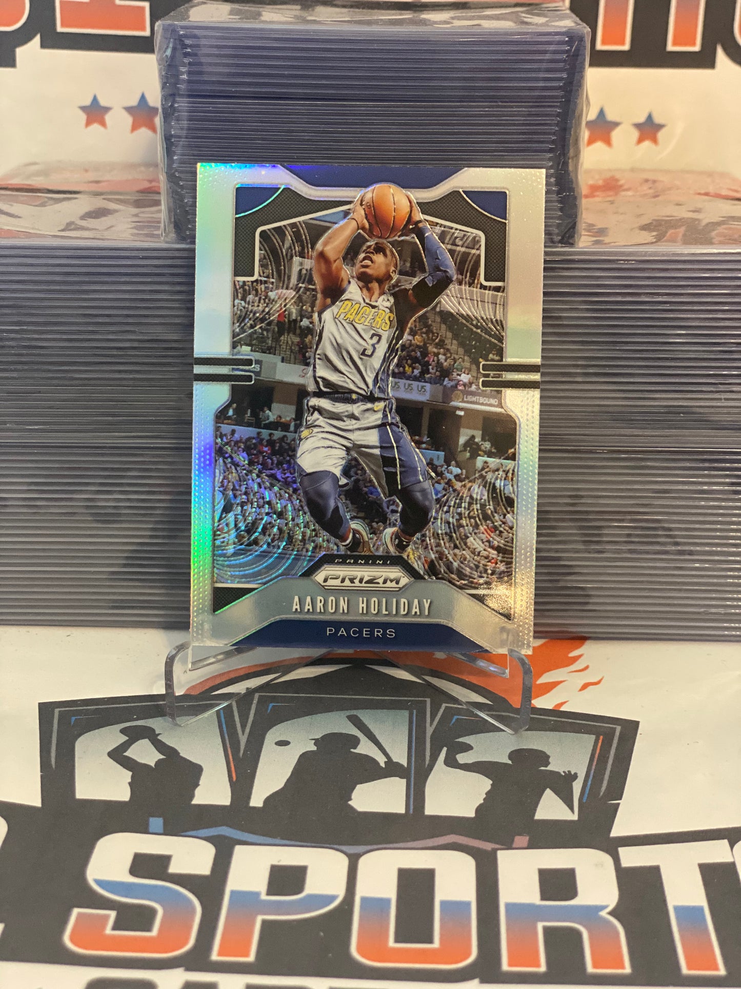 2019 Panini Prizm (Silver Prizm) Aaron Holiday #115