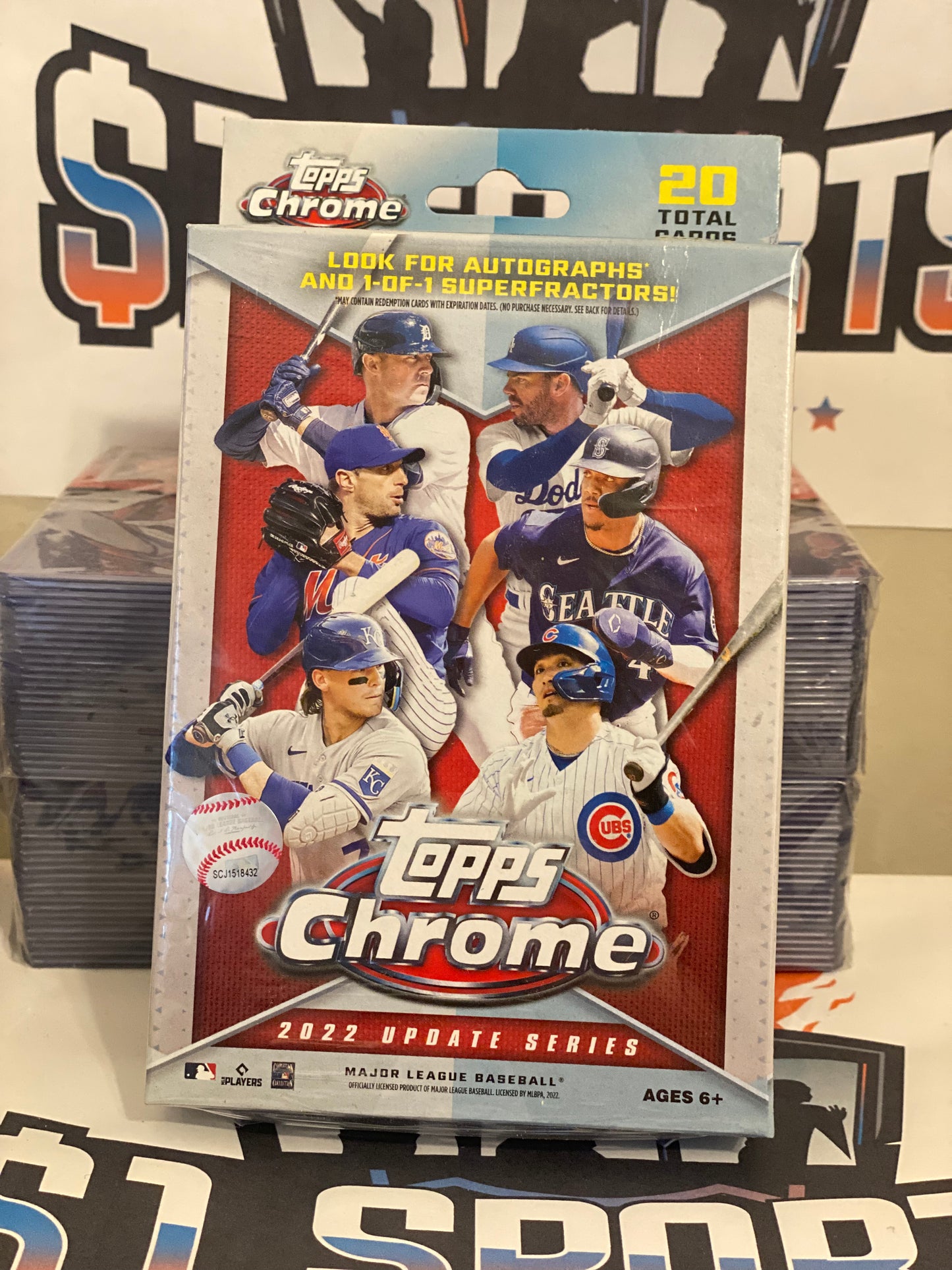 2022 Topps Chrome Update MLB Baseball Hanger Box