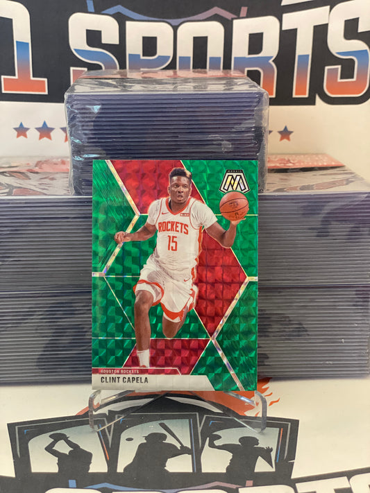 2019 Panini Mosaic (Green Prizm) Clint Capela #144