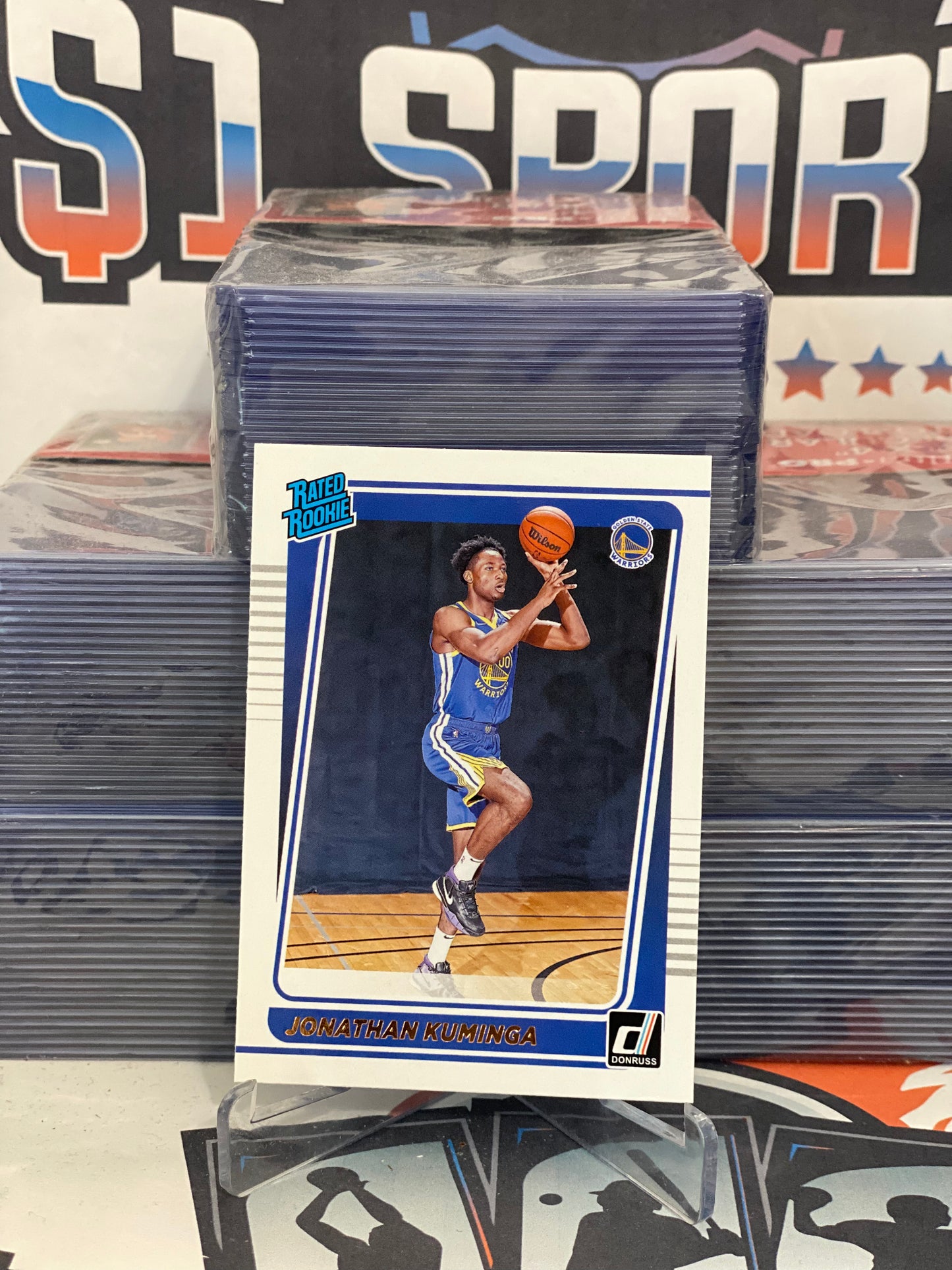 2021 Donruss (Rated Rookie) Jonathan Kuminga #240