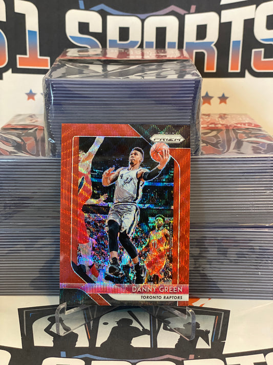 2019 Panini Prizm (Ruby Wave Prizm) Danny Green #43