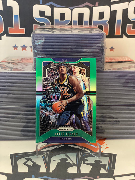 2019 Panini Prizm (Green Prizm) Myles Turner #216
