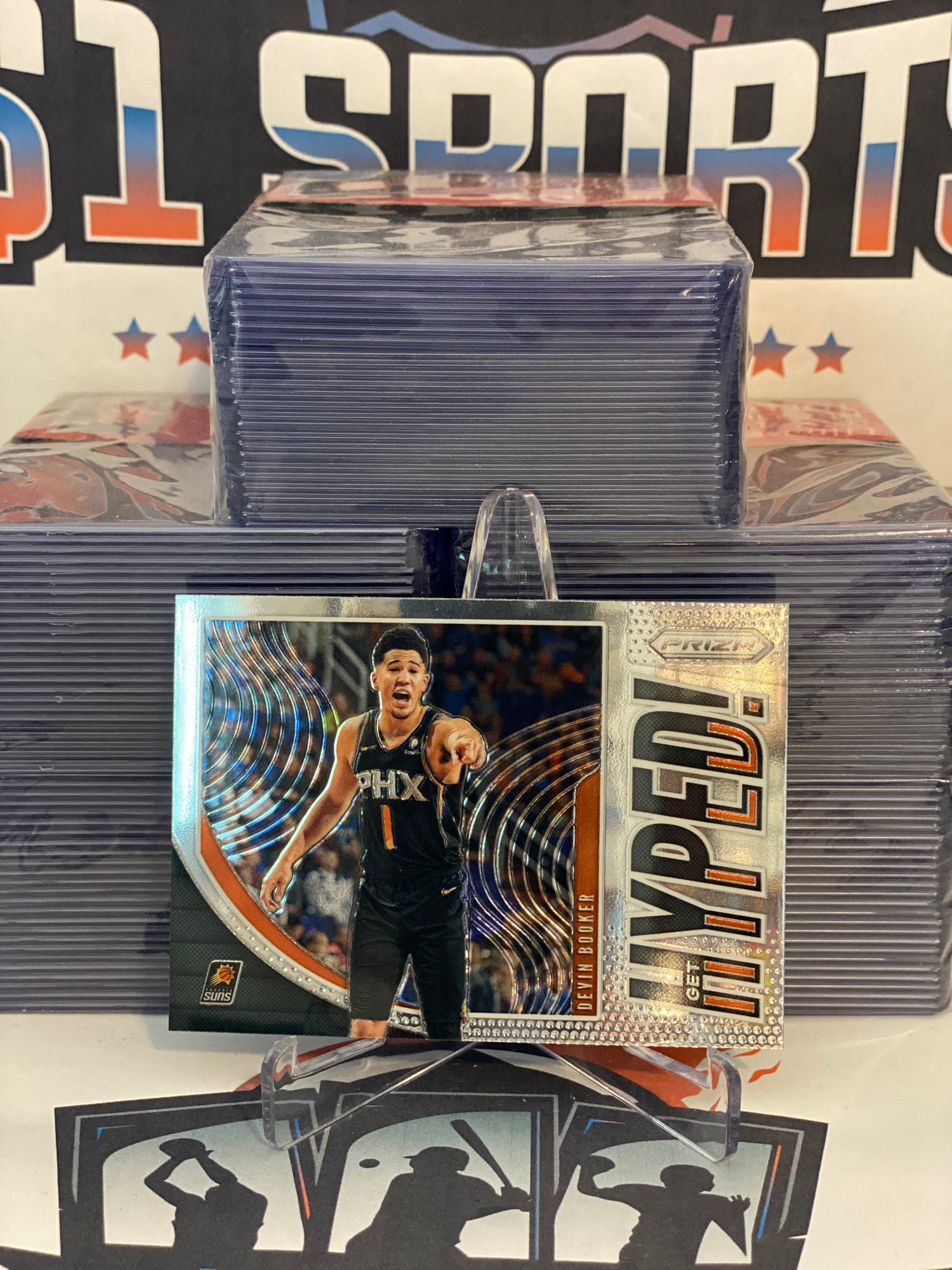 2019 Panini Prizm (Get Hyped!) Devin Booker #7