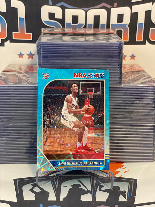 2019 NBA Hoops (Teal Explosion) Shai Gilgeous-Alexander #80