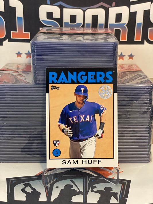 2021 Topps (1986 Redux) Sam Huff Rookie #86B-31