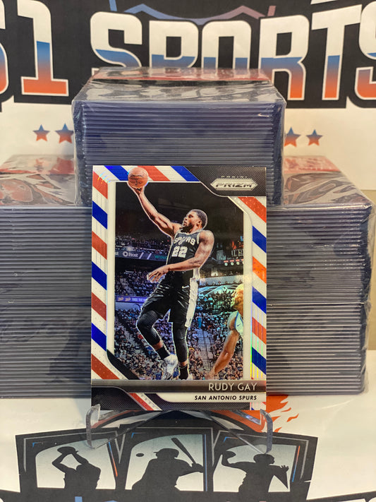 2018 Panini Prizm (Red White Blue Prizm) Rudy Gay #3