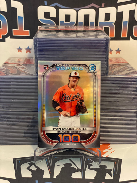 2021 Bowman Chrome (Top 100) Ryan Mountcastle Rookie #BTP-100