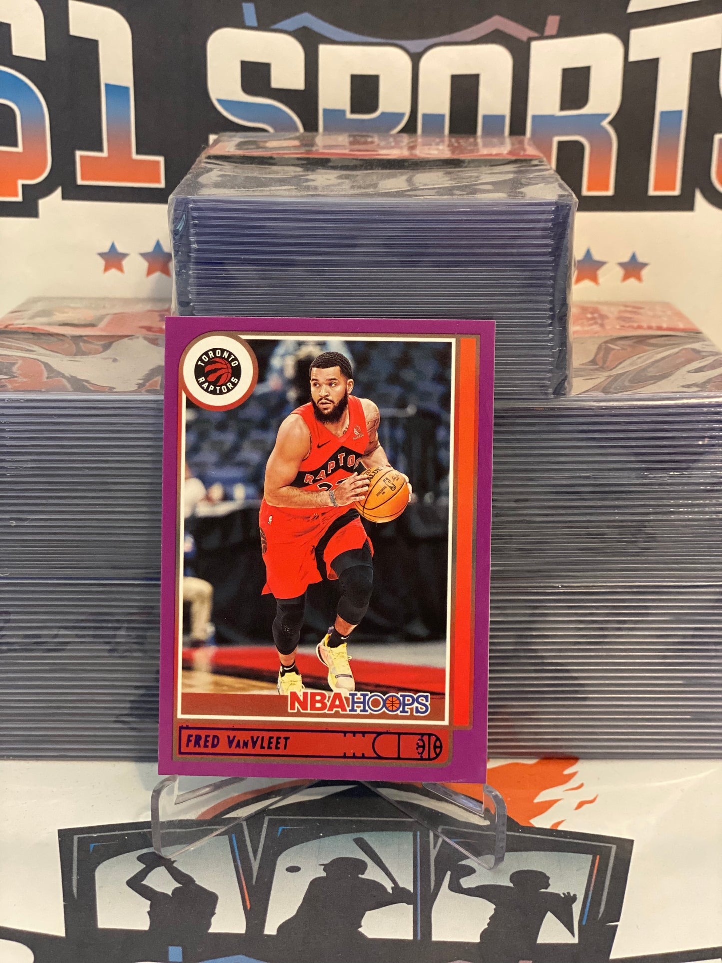 2021 NBA Hoops (Purple) Fred VanVleet #69