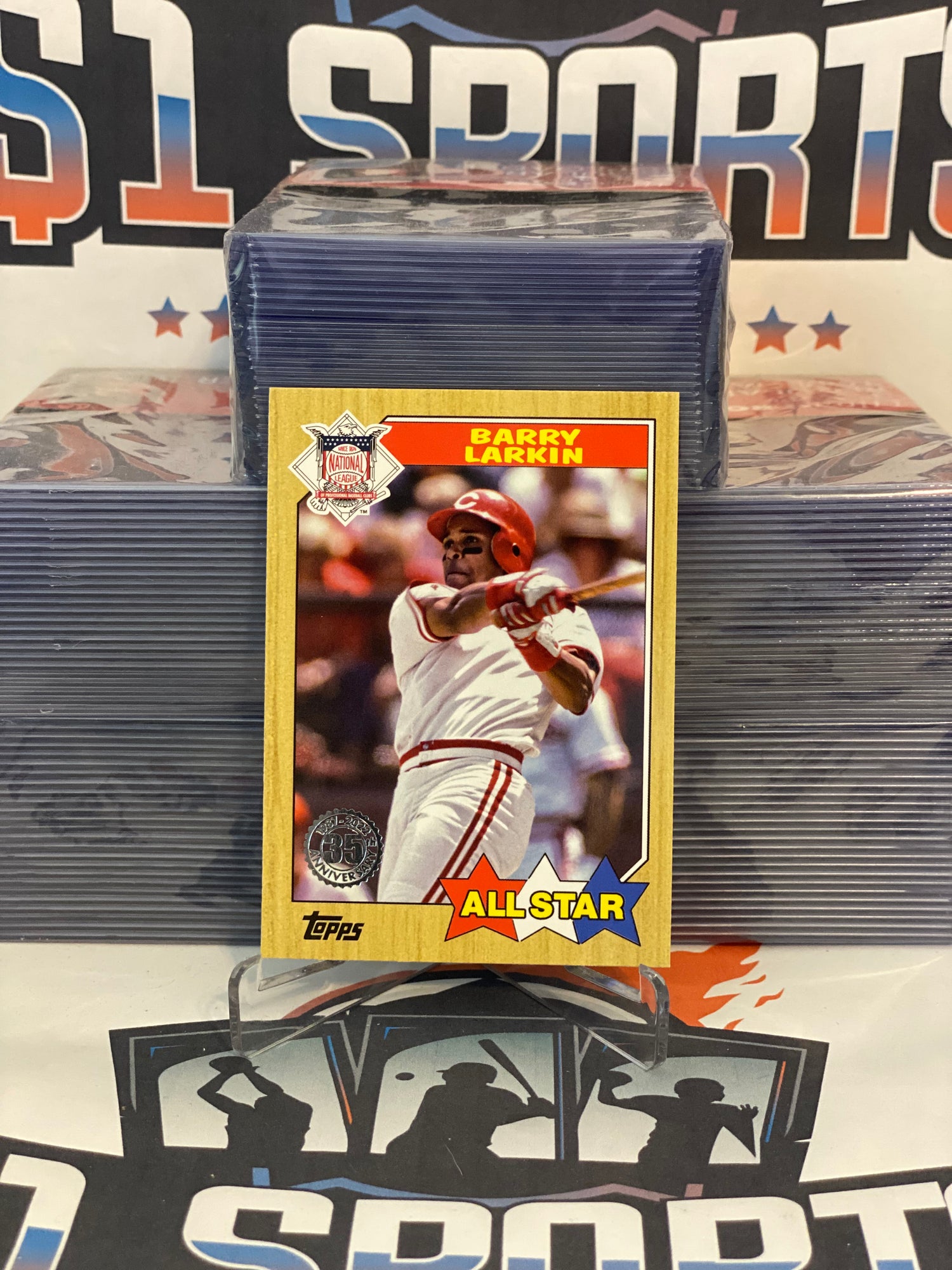 2022 Topps (1987 All-Star Redux) Barry Larkin #87AS-25