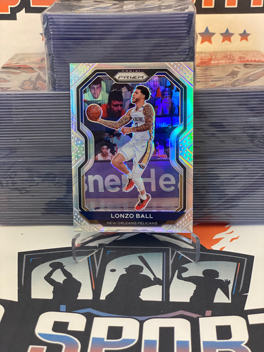 2020 Panini Prizm (Silver Prizm) Lonzo Ball #224