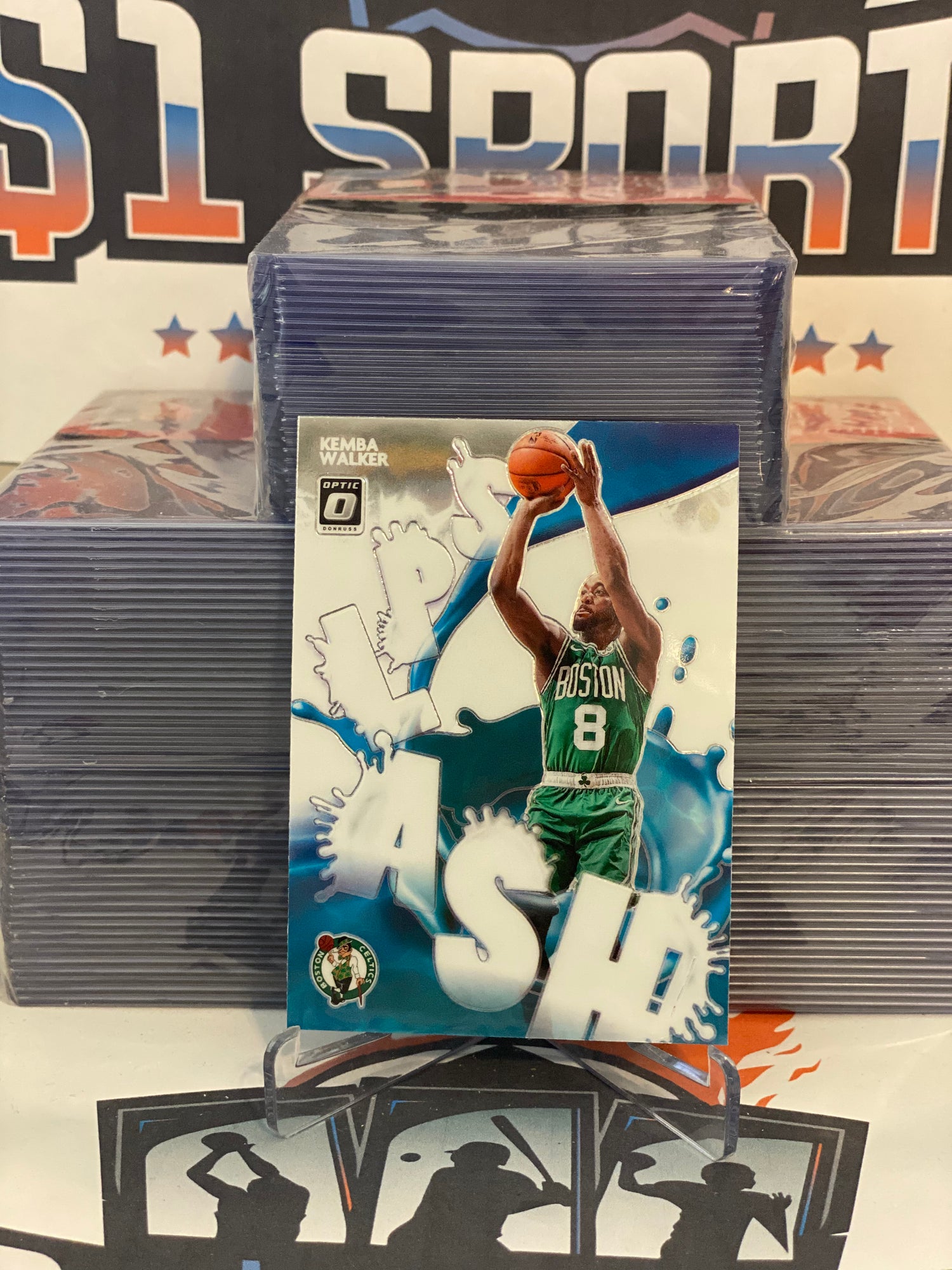 2020 Donruss Optic (Splash!) Kemba Walker #10