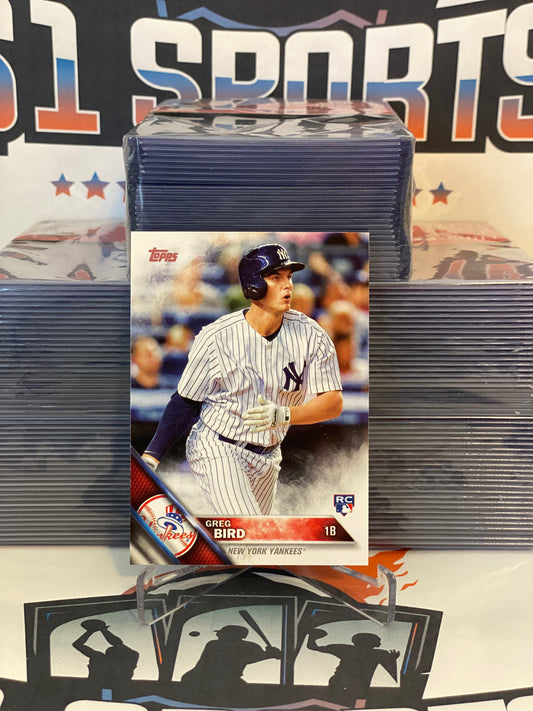 2018 Topps Greg Bird Rookie #188