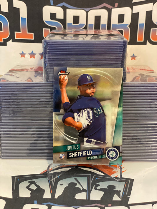2019 Topps Finest Justus Sheffield Rookie #64